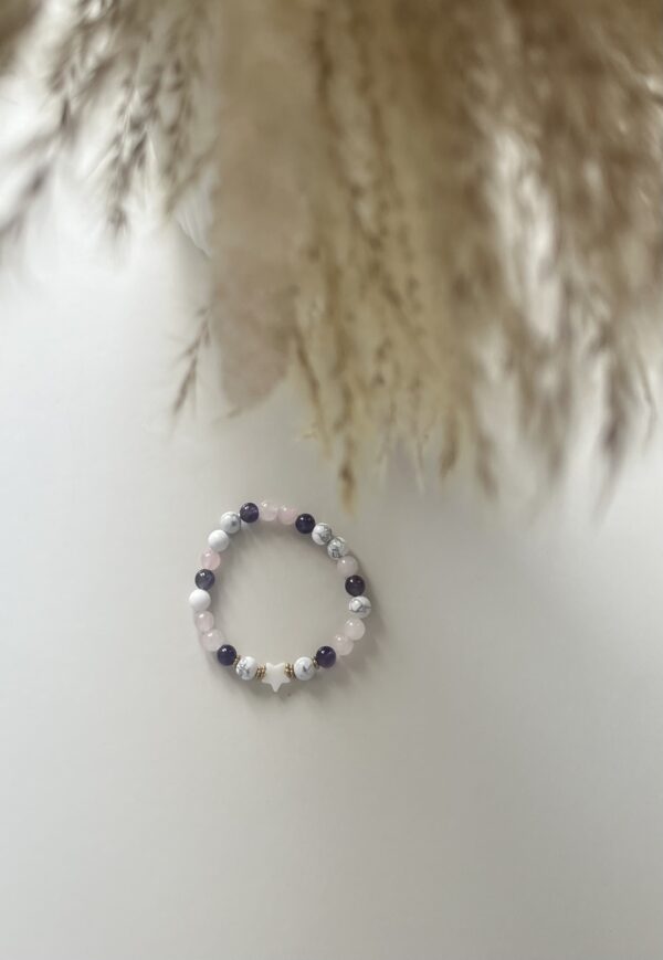 Bracelet ombra di Luna - lithothérapie enfant - TDAH
